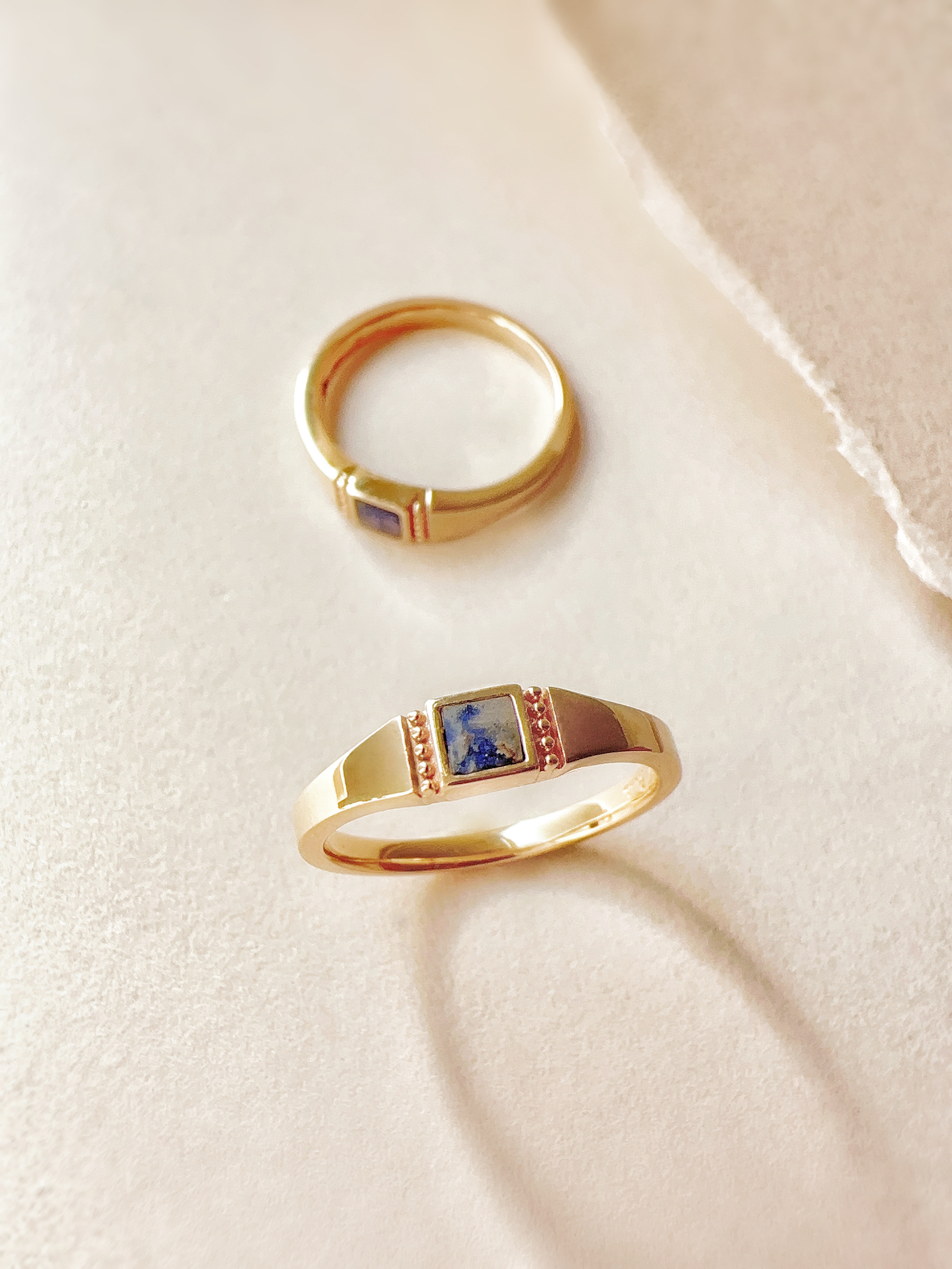 斑斕蘇打石戒指