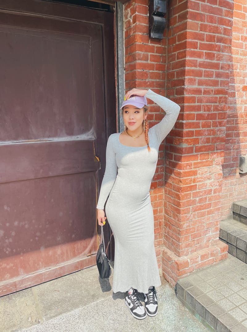 美式包臀魚尾洋裝