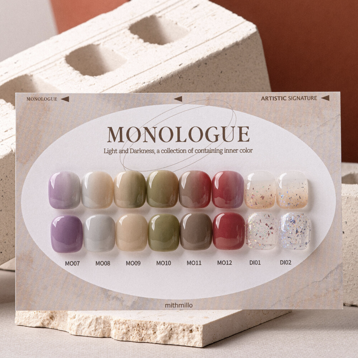 Mithmillo Artistic Signature Polish Gel - MONOLOGUE Collection