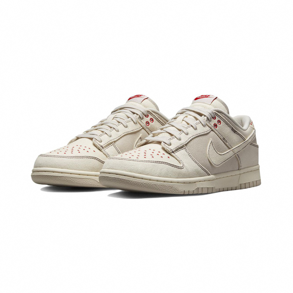 Nike Dunk Low Light Orewood Brown 縫線 帆布米白 DV0834-100