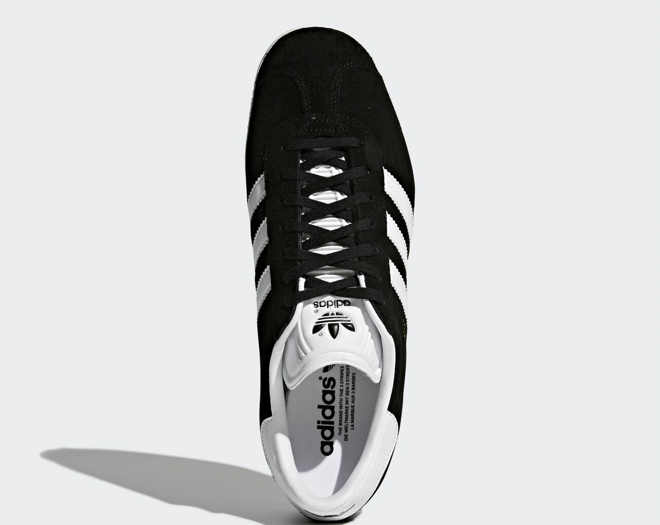 Adidas GAZELLE 1991復刻 經典鞋 休閒鞋 男女同款 黑 MAR-