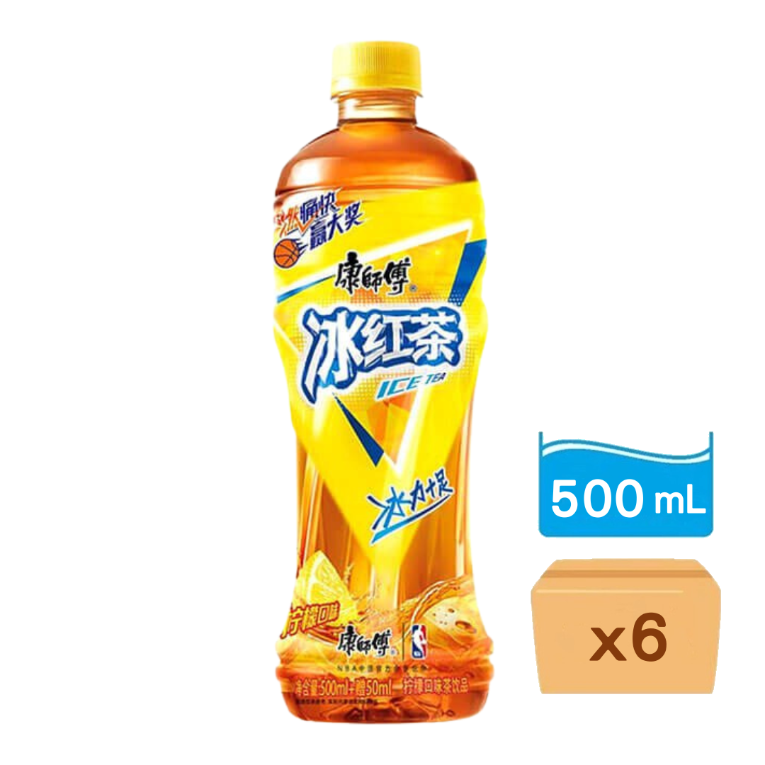 康師傅-冰紅茶500ml x 6樽