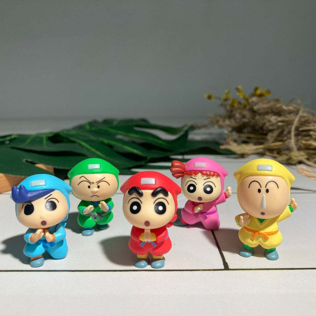 日本🇯🇵萬代Bandai 蠟筆小新 幽靈忍者 扭蛋公仔