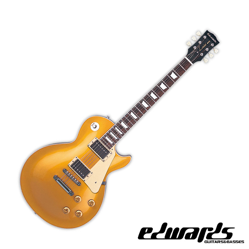 日廠ESP Edwards E-LP-125SD Gold Top 雙雙電吉他