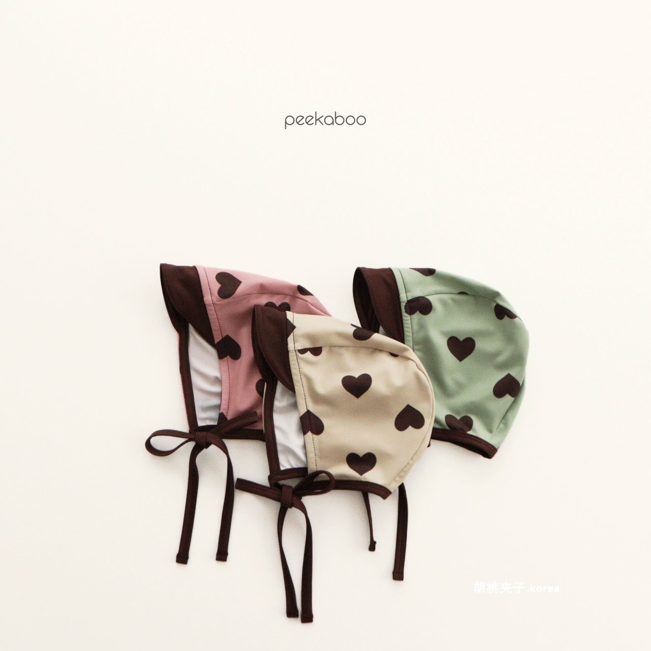 最可愛的那種愛心泳衣（含泳帽）