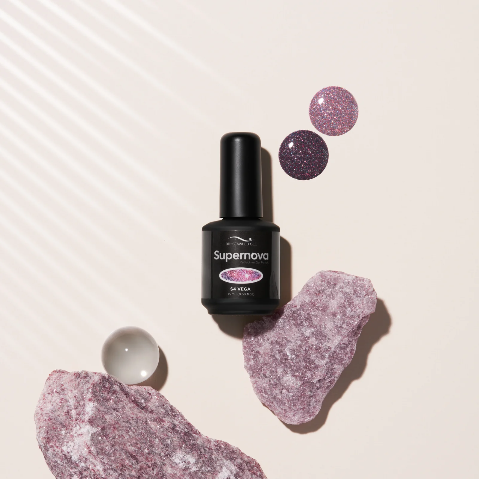 Bio Seaweed Gel 反射閃鑽系列 S4 Vega 天然無毒Gel甲油