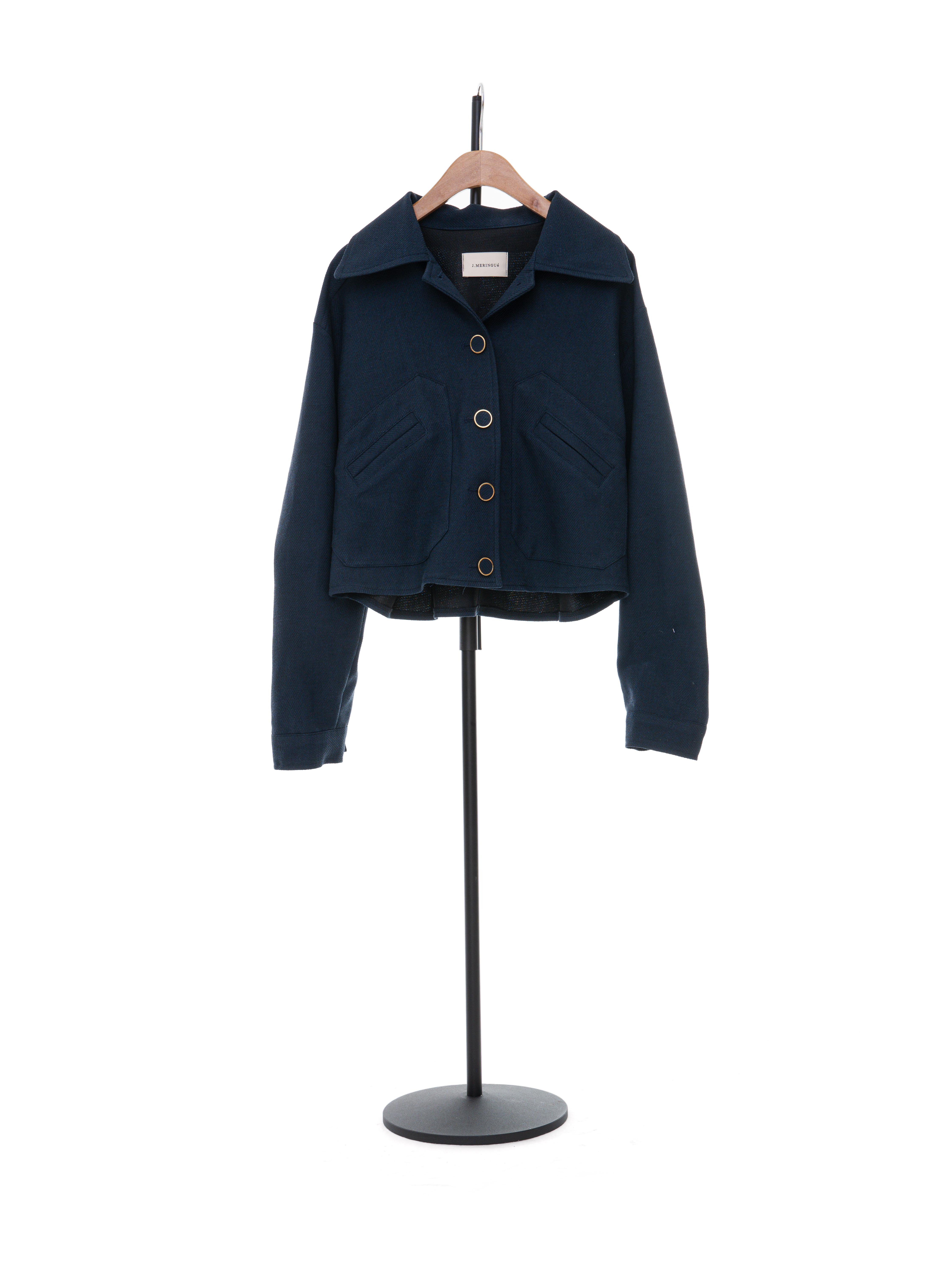 包鈕反領外套（現貨款式）