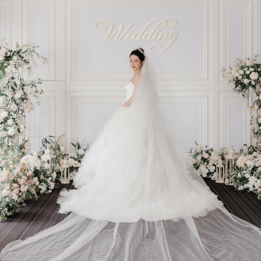 Resana 婚禮佈置背板謝客區