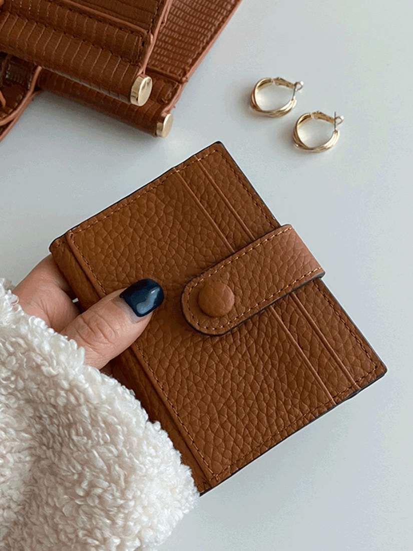 [現貨] 簡約系質感隨身卡夾 [ 10色 ]