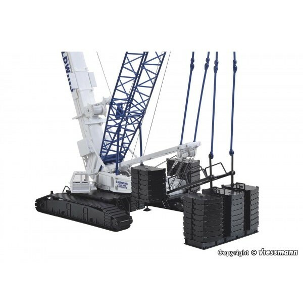 Kibri 13022 (HO kit) LIEBHERR LTR 1800 Tele Derrick 履帶式起重機