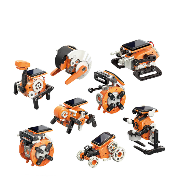 《 ProsKit 寶工 》 淘氣小8八變太陽能機器人