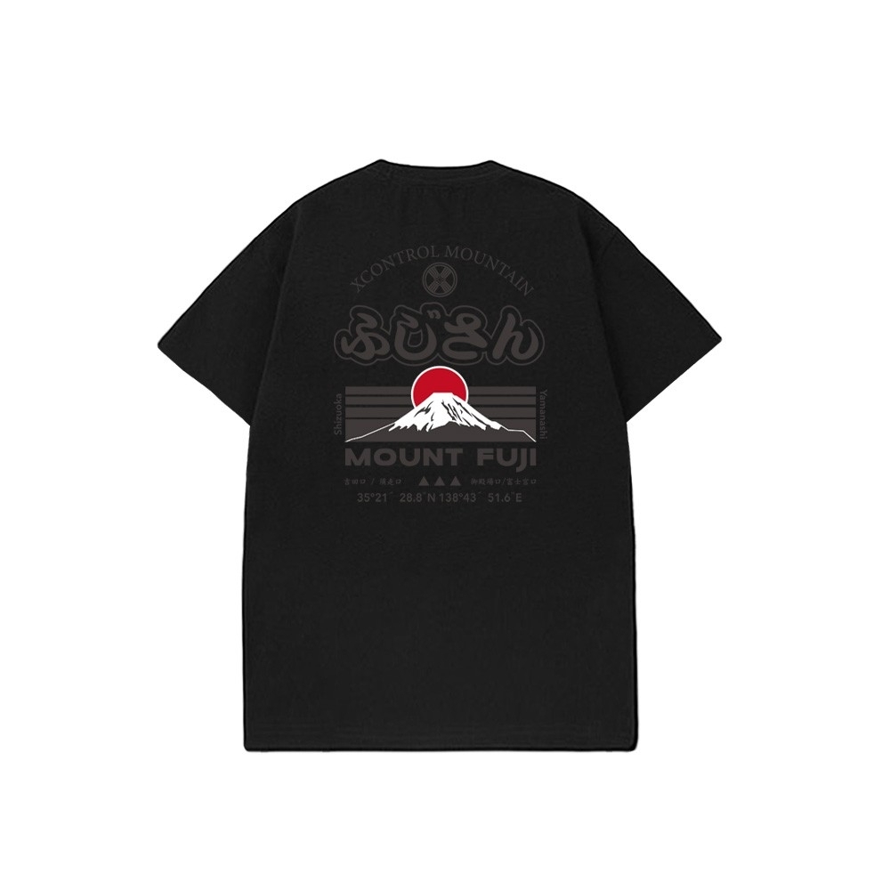 XCTRL 富士山入口短T-黑