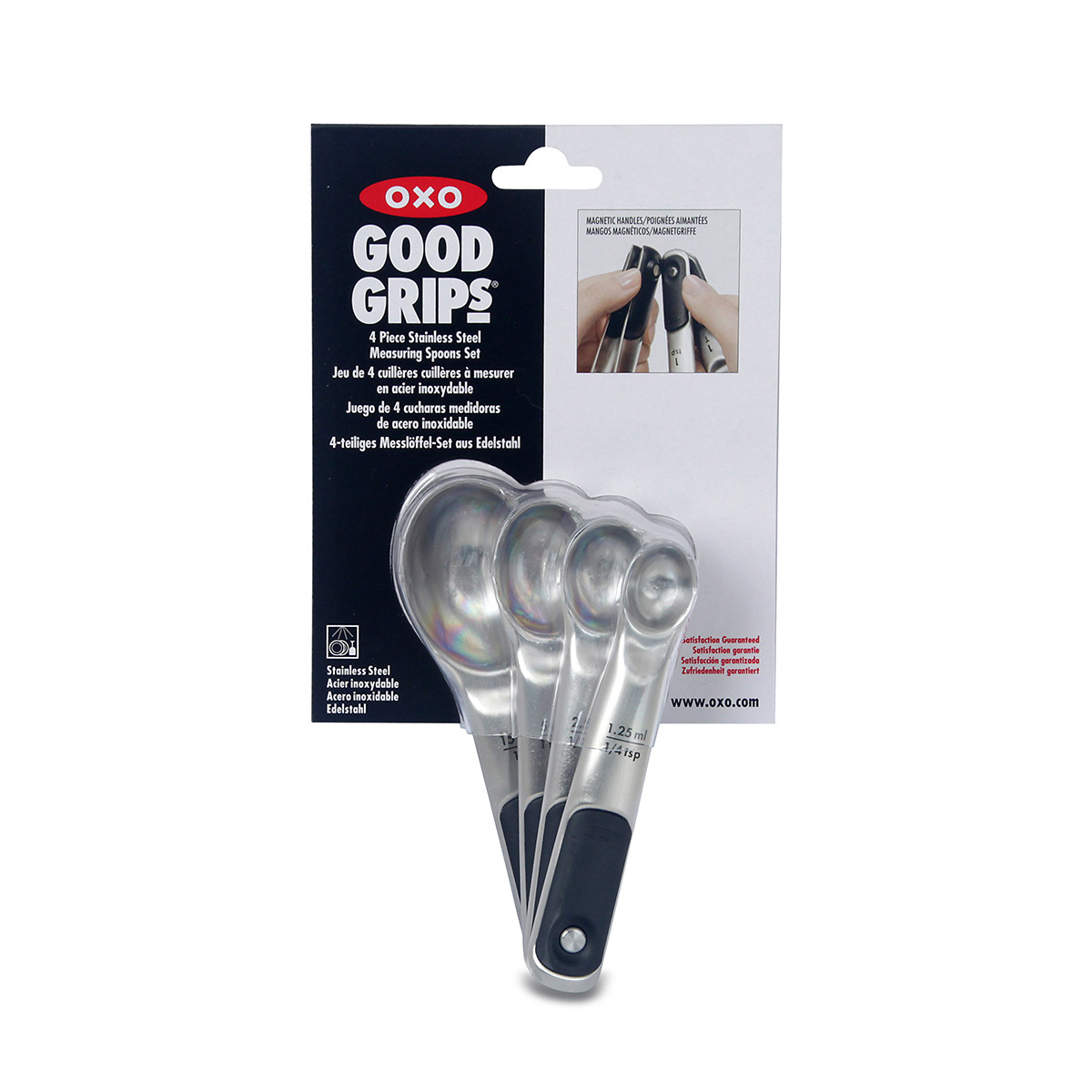 美國品牌OXO Good Grips 4件裝 不銹鋼量匙 -11137600