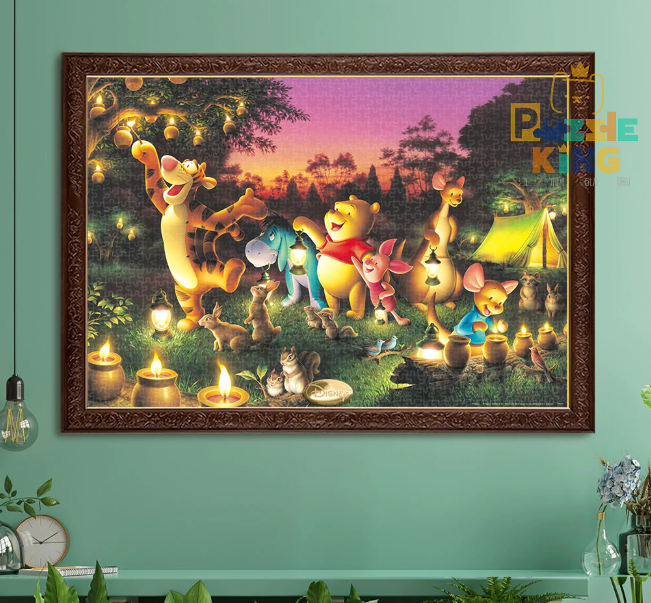 小熊維尼-森林蠟燭派對 (夜光)