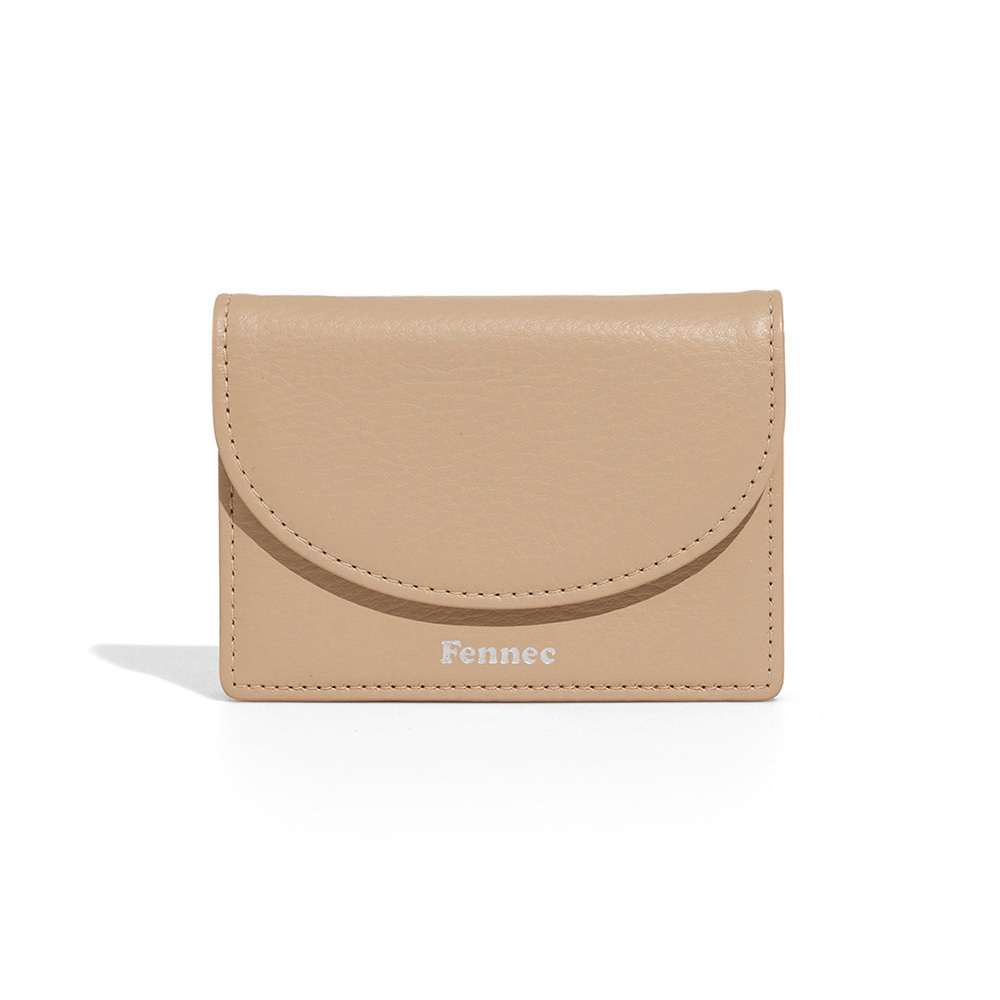 fennec - HALFMOON ACCORDION POCKET - SAND BEIGE