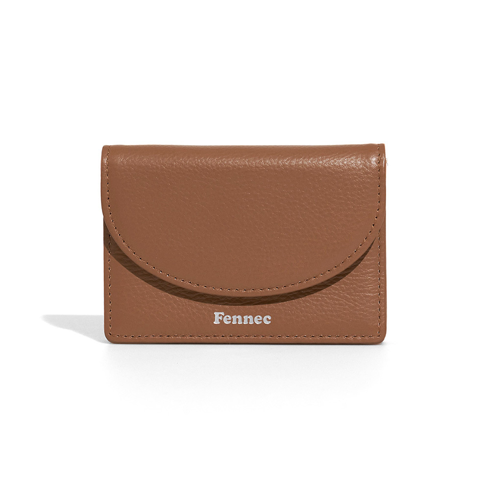 fennec - HALFMOON ACCORDION POCKET - TAN BROWN