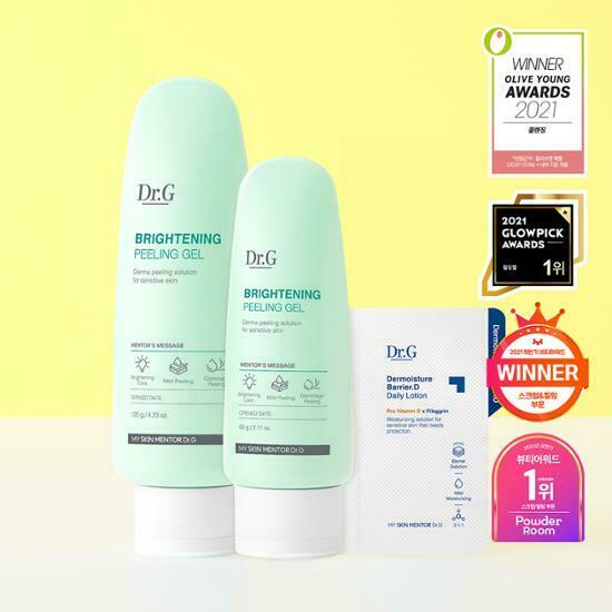 Dr.G Brightening Peeling Gel 120g+60g (Olive Young Planning Set)