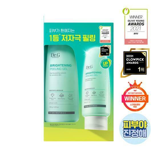 Dr.G Brightening Peeling Gel 120g+60g (Olive Young Planning Set)