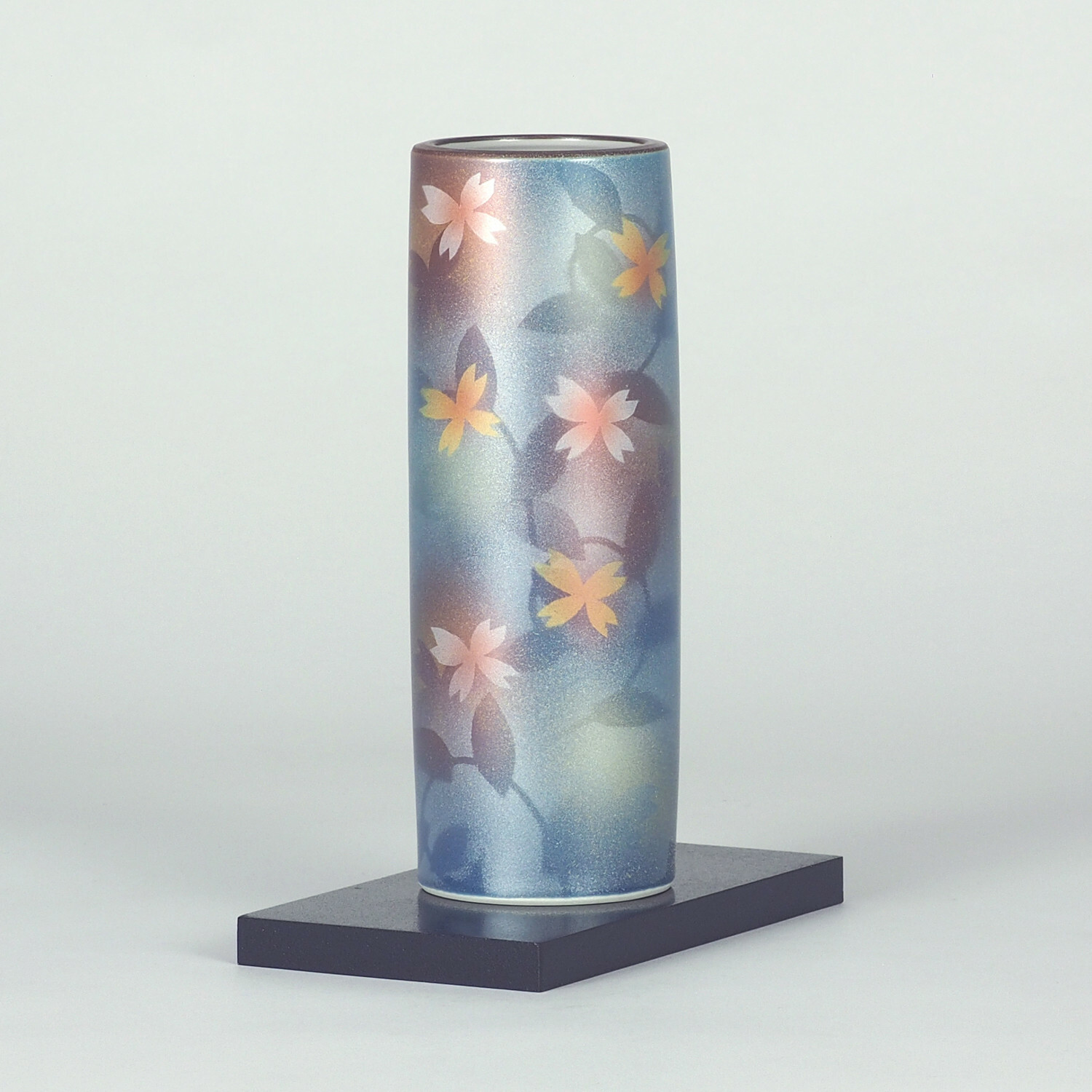 訂購」日本製九谷燒陶瓷花瓶(N162-07)