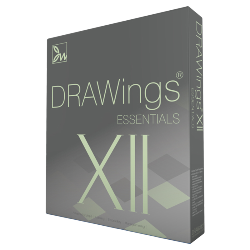 DRAWings XII 刺繡軟體(初階)