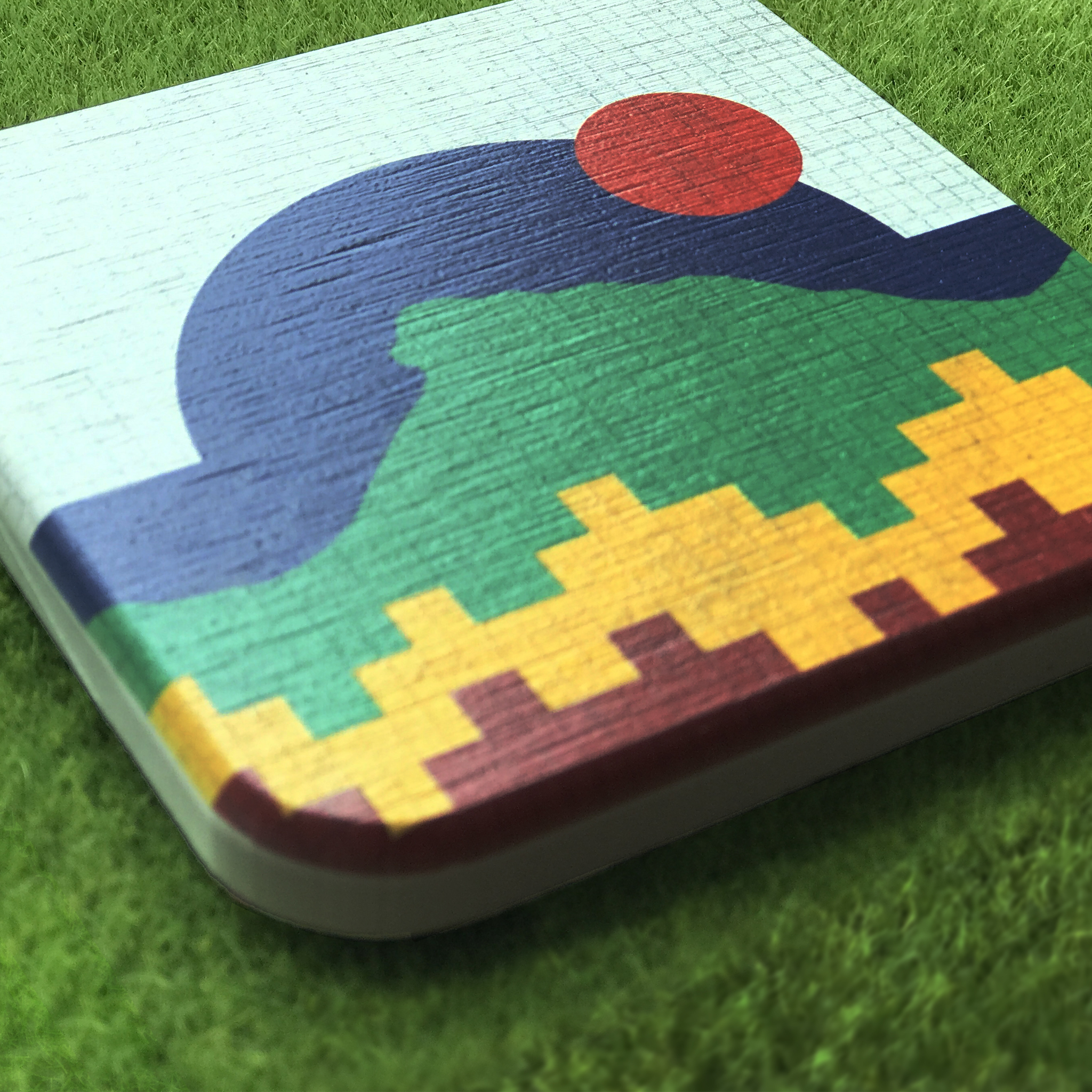 印象交易所 Wemember HK 珪藻土石紋杯墊 - 獅子山下的根源| 獅子山竹園邨| 凹凸手感| 送禮自用 | 香港設計 台灣製造