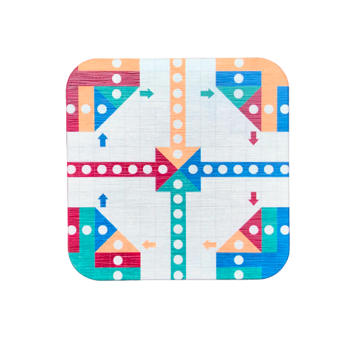 印象交易所 Wemember HK 珪藻土石紋杯墊 - 樓下公園遊樂場| 南山邨| 凹凸手感| 送禮自用 | 香港設計 台灣製造