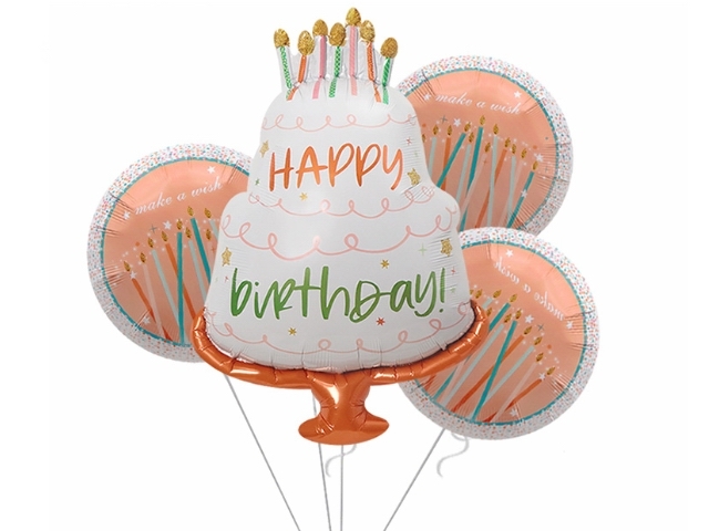 S/4 生日氣球套裝  👉 現貨