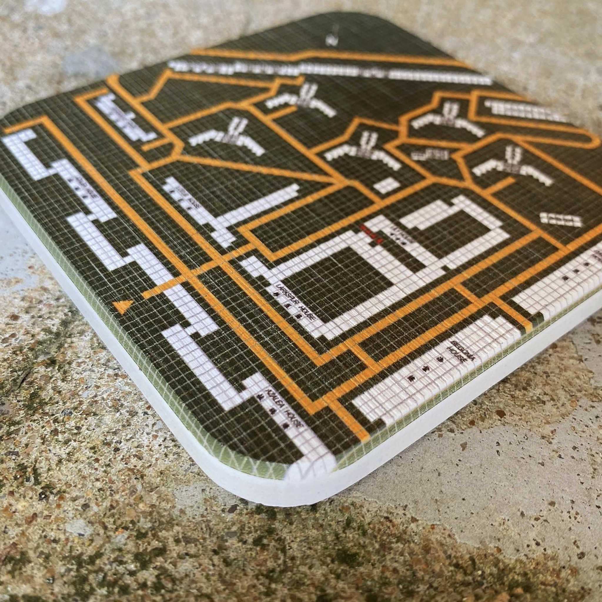 印象交易所 Wemember HK 珪藻土石紋杯墊 - 只是昔日的座標| 蘇屋邨| 凹凸手感| 送禮自用 | 香港設計 台灣製造