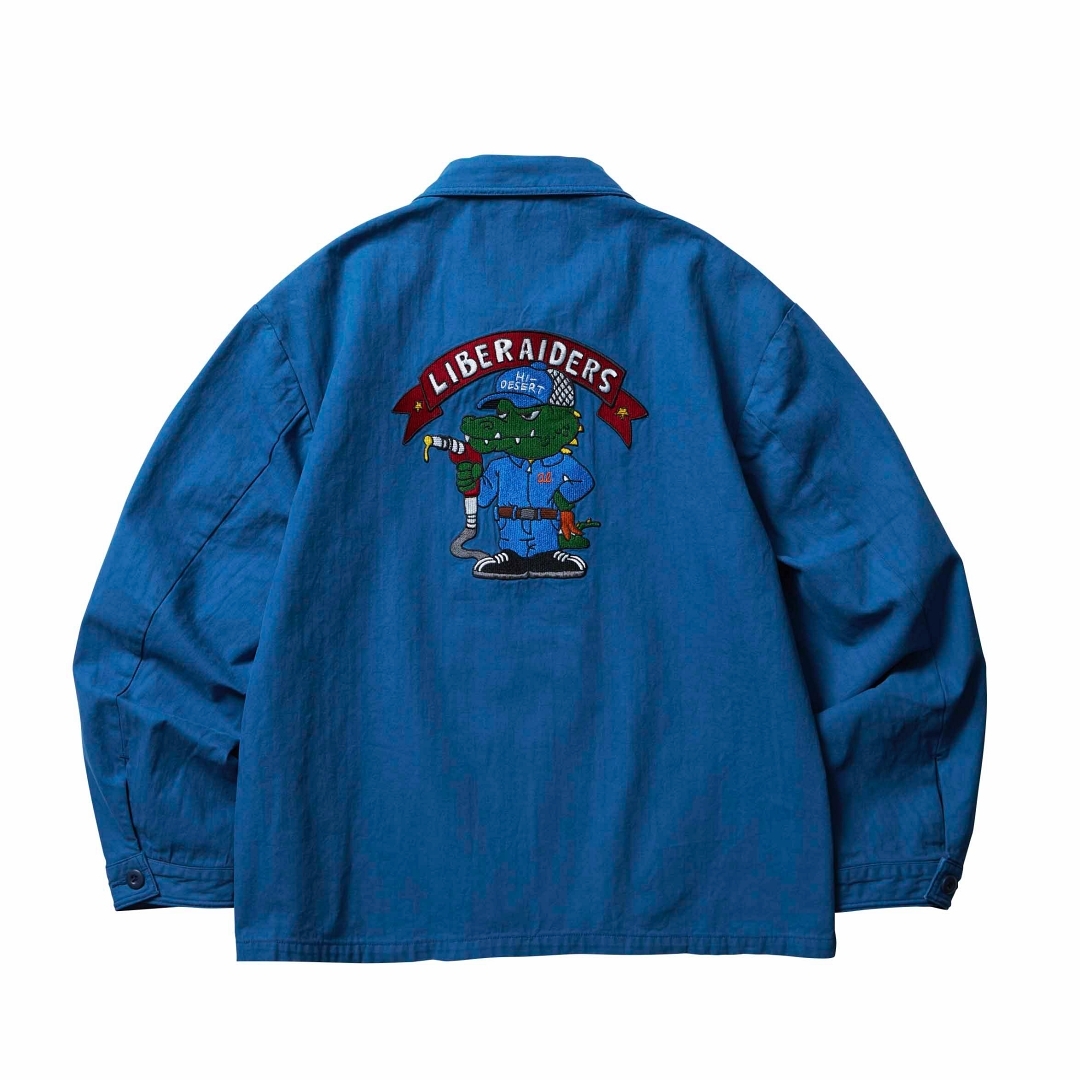 LIBERAIDERS 23S/S OIL STATION WORK JACKET