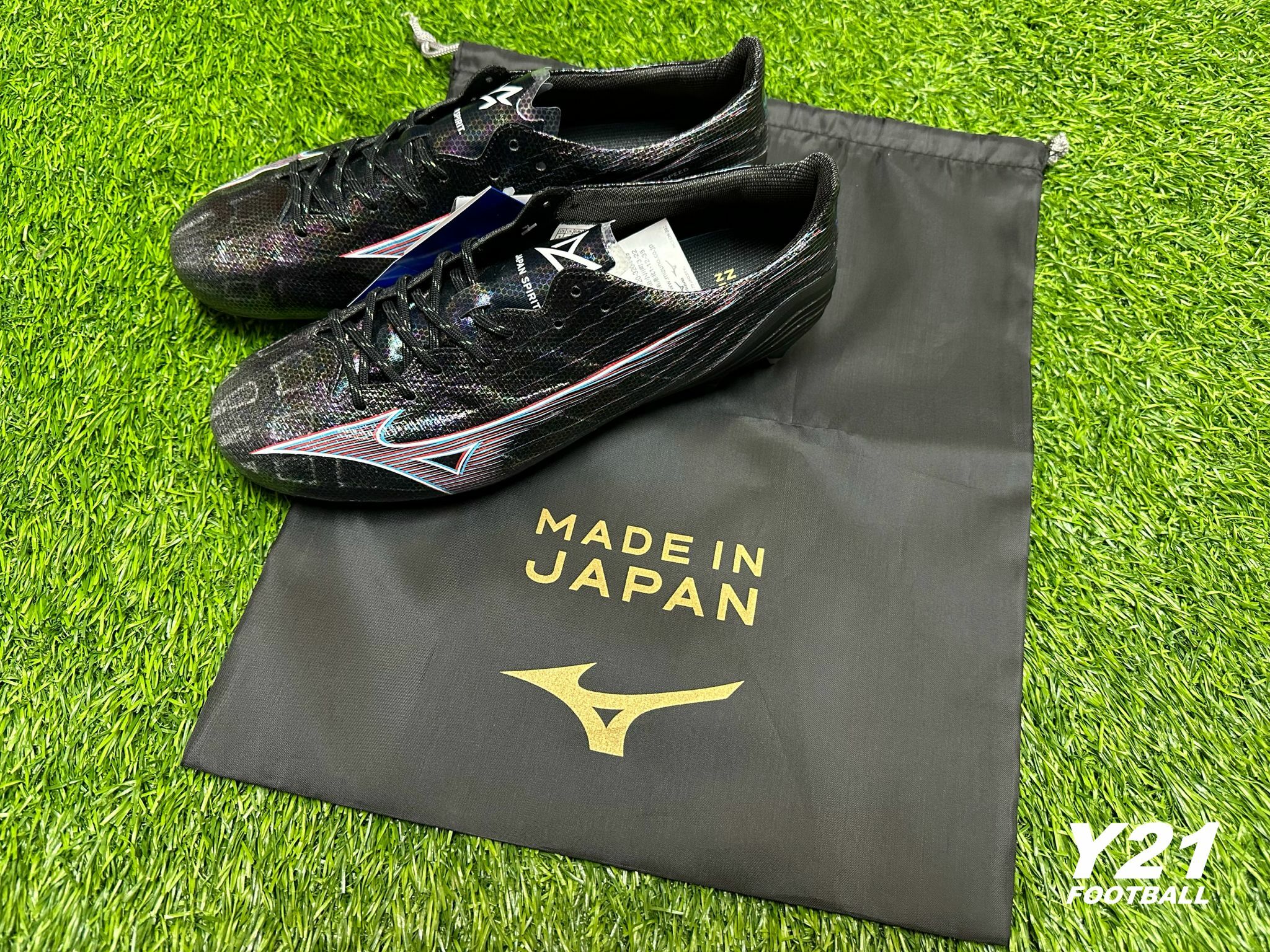 MIZUNO ALPHA JAPAN 固定式釘底足球鞋  (P1GA236001)