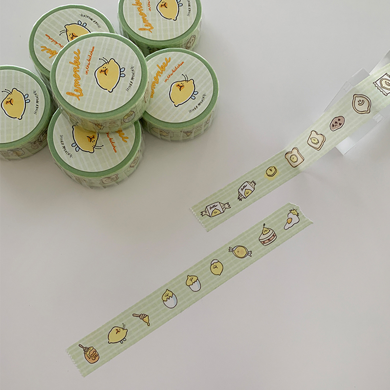 【SecondMorning】檸檬蜂蜜亂入廚房紙膠帶