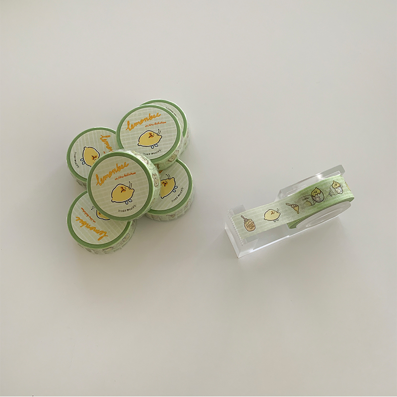 【SecondMorning】檸檬蜂蜜亂入廚房紙膠帶