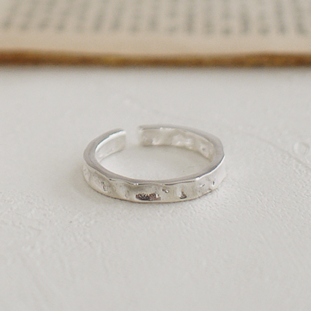 時光洗禮純銀戒指/SR957