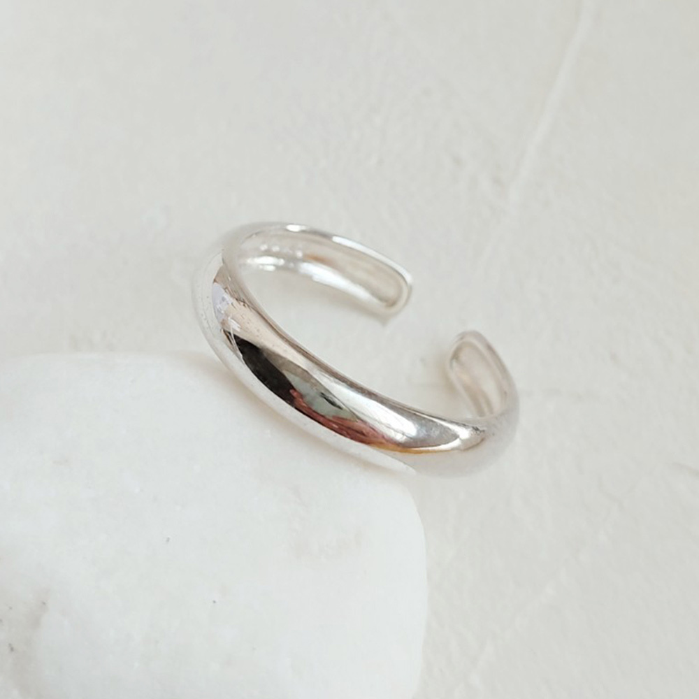 光圈純銀戒指/SR956