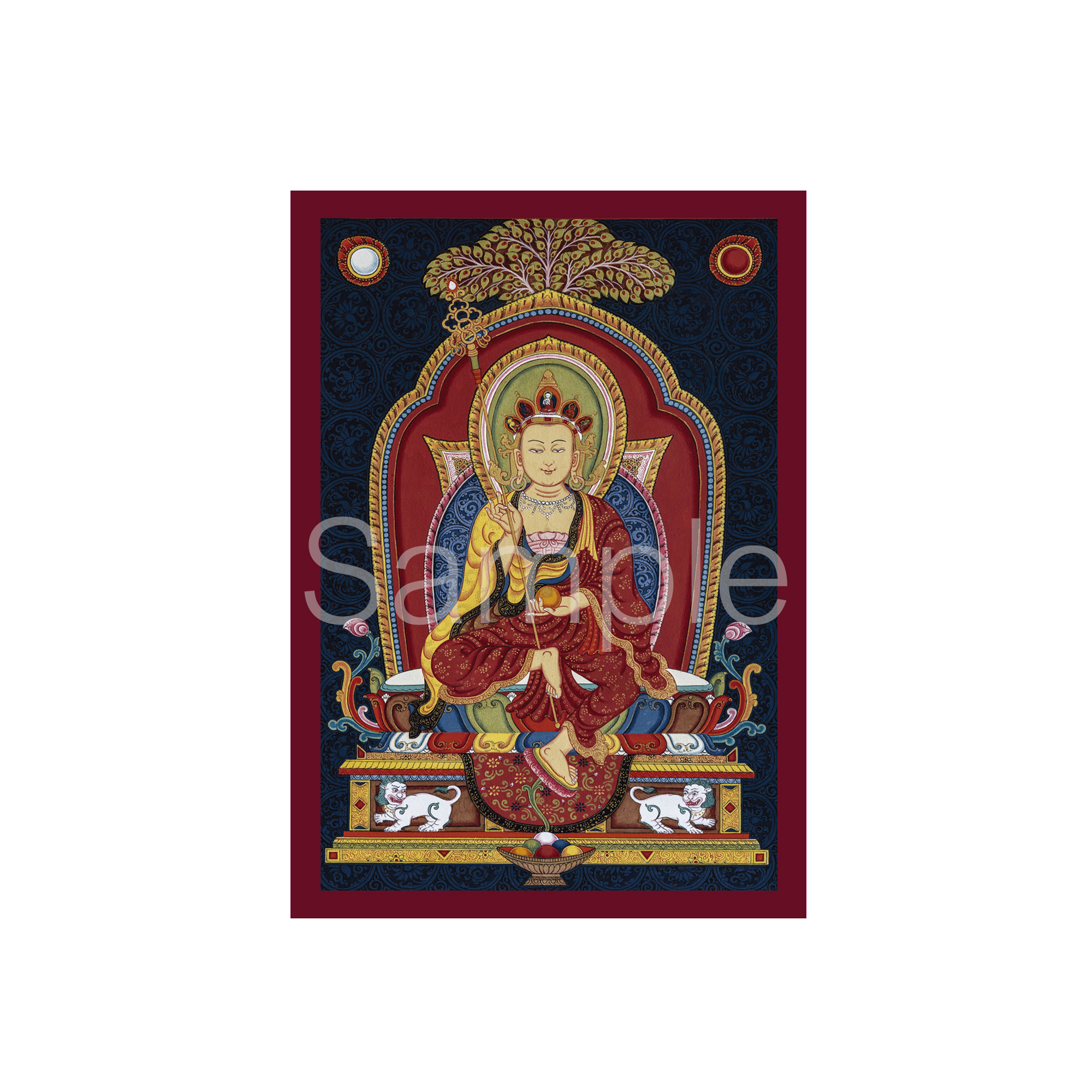 [預購]【限量】尼泊爾Paubha 唐卡印刷作品 - Art Print 系列