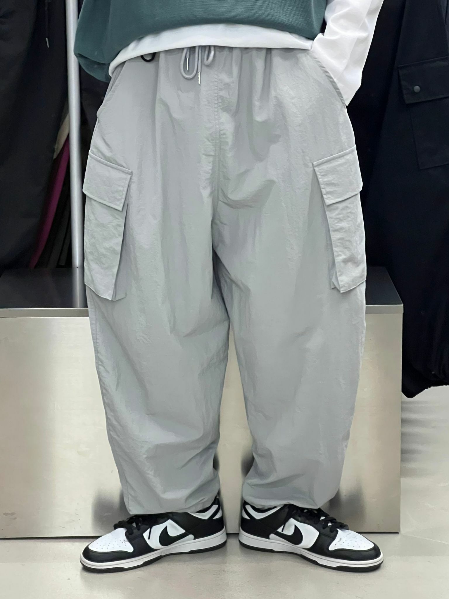 工裝可束腳鬆身褲 P2247