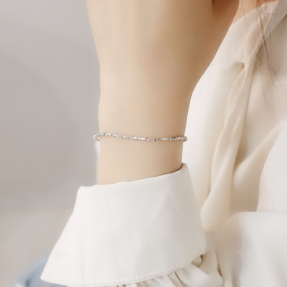 銀河碎片純銀手鍊/SB041