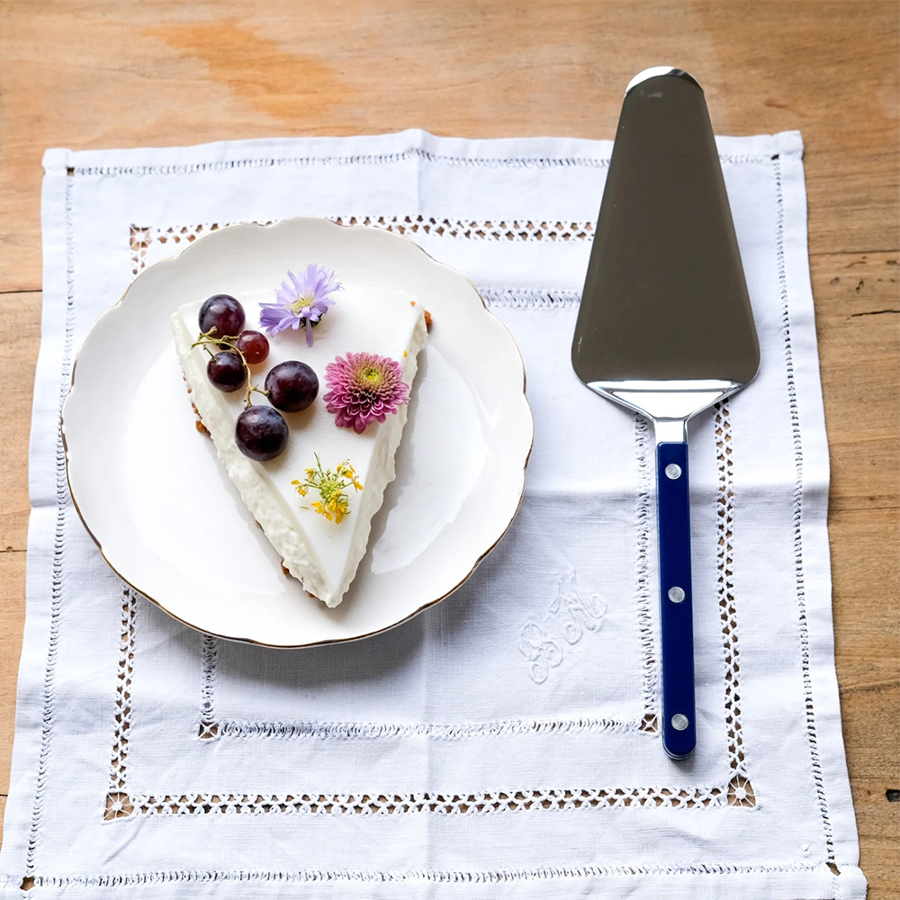 SABRE | Bistrot 復古酒館鈕扣系列 | 塔派鏟 | 亮面 | 寶石藍