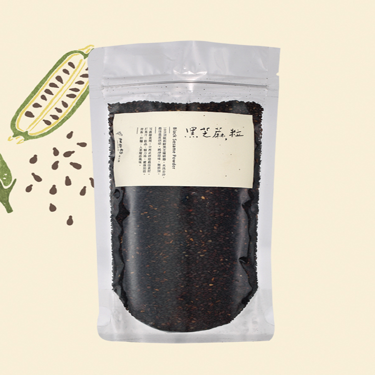 細粒籽油工房-低溫慢焙黑芝麻粒
