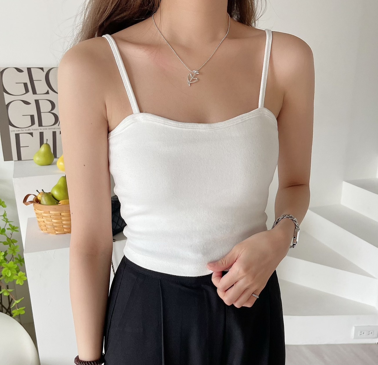 🔥03.08直播新品］🇰🇷正韓超好穿包覆感bra top背心（兩色）