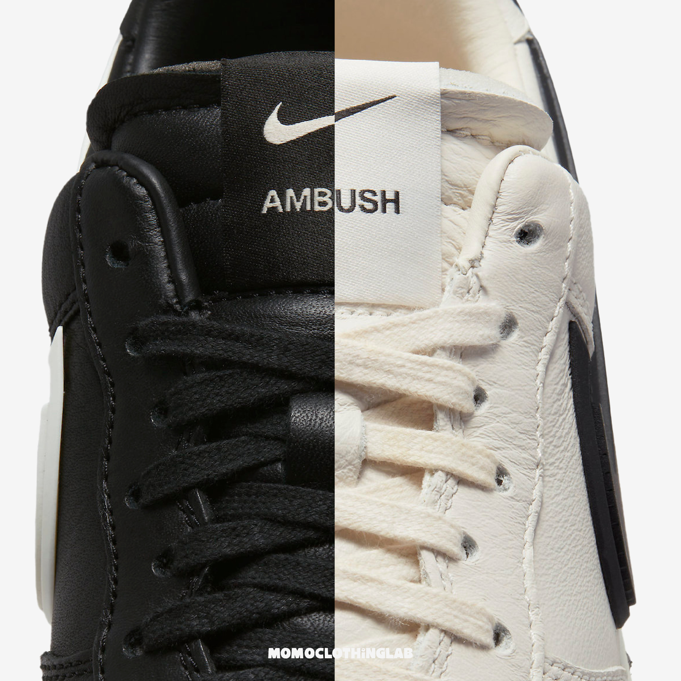 AMBUSH x Nike Air Force 1 Low SP『 Black 』黑底白勾DV3464-00