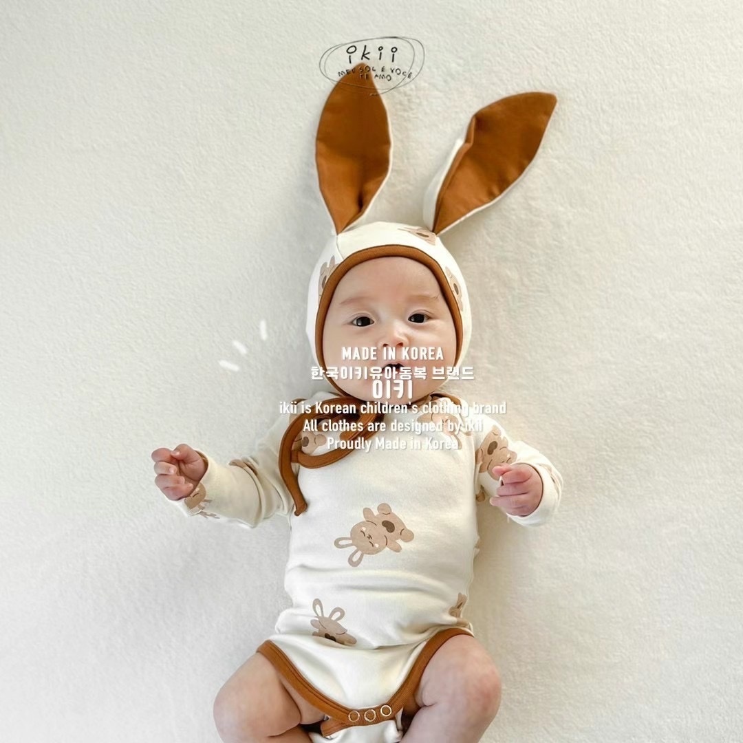 (現貨) ikii兔仔衫仔set (連帽仔)