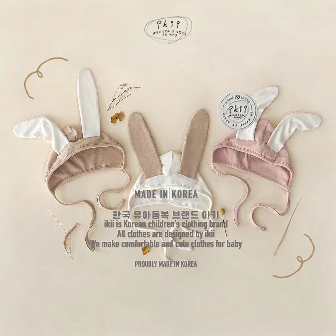 (現貨) ikii 兔仔耳帽仔