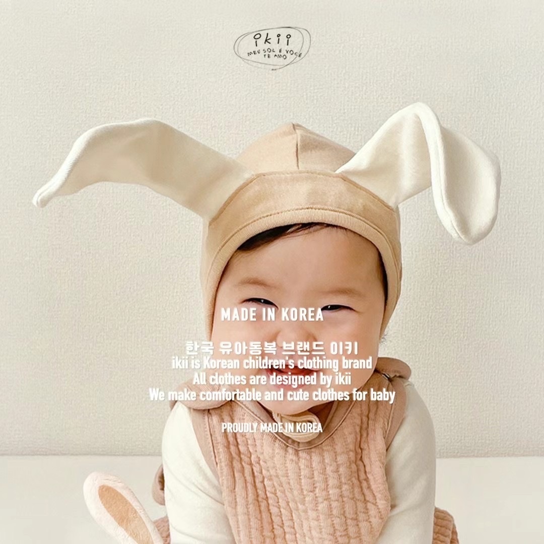 (現貨) ikii 兔仔耳帽仔