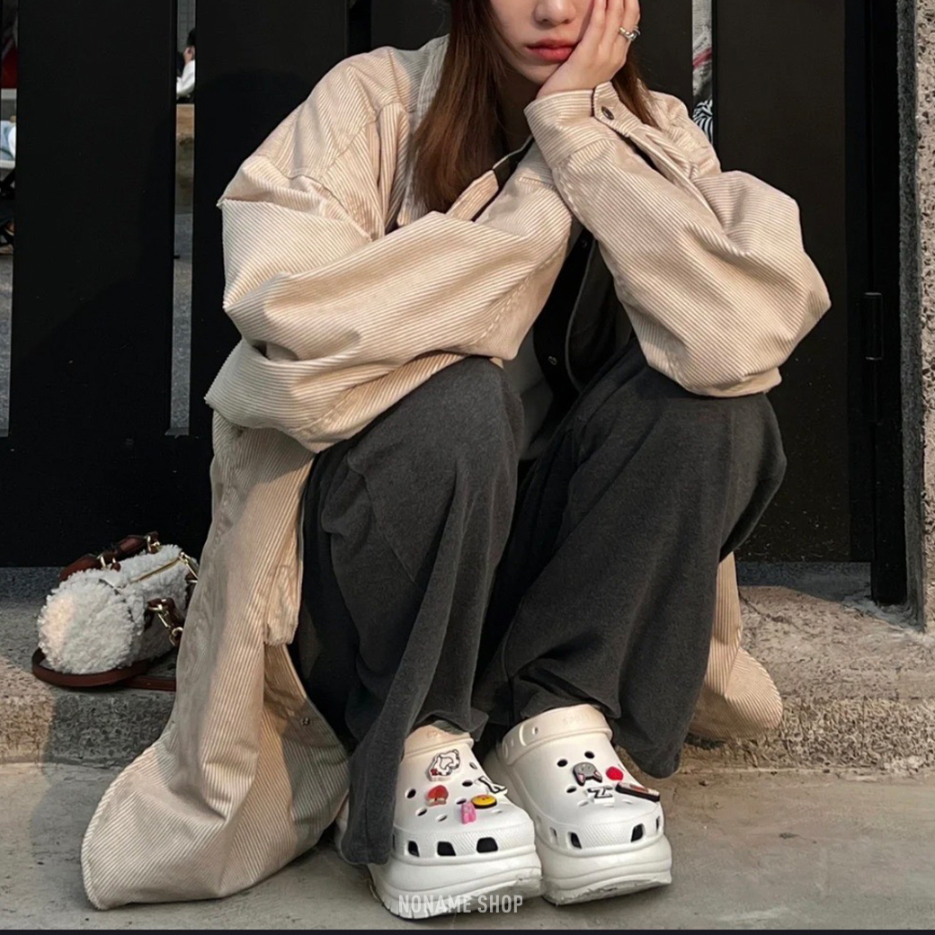 CROCS Mega Crush 經典 光輪 厚底 洞洞 拖鞋 (女款)