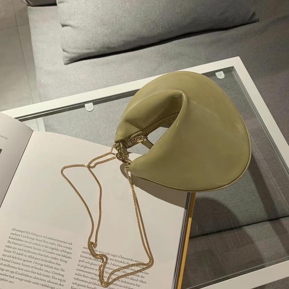 韓國設計師款 牛皮鍊條包