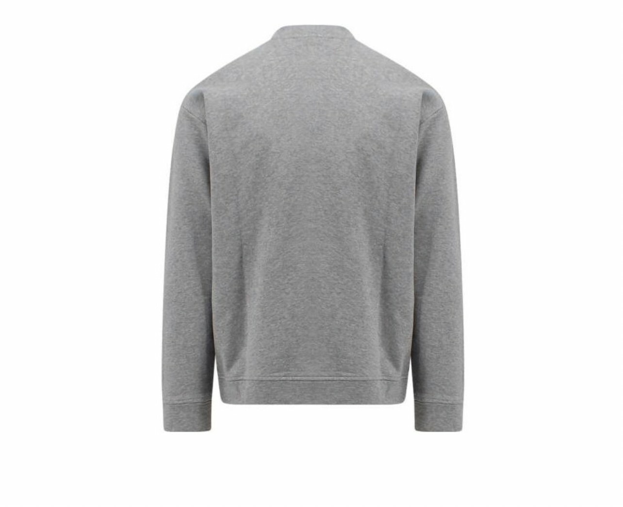 代購 STONE ISLAND SS23 純色圓領 圖案印花 長袖上衣 灰 男款 MAR-