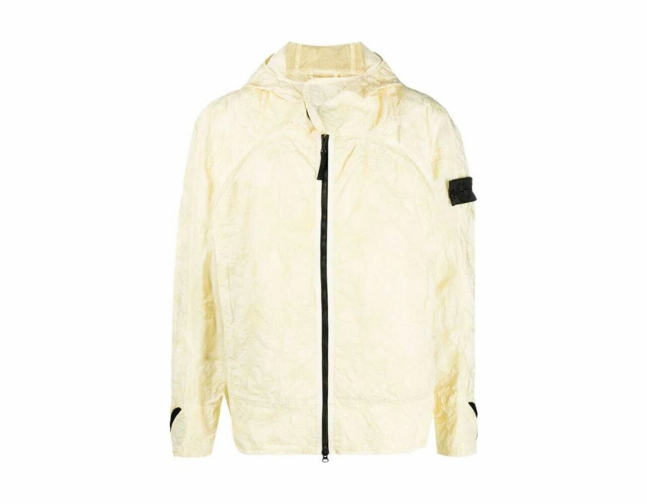 代購 STONE ISLAND SS23 純色直筒 長袖連帽外套 男款 黃 MAR-