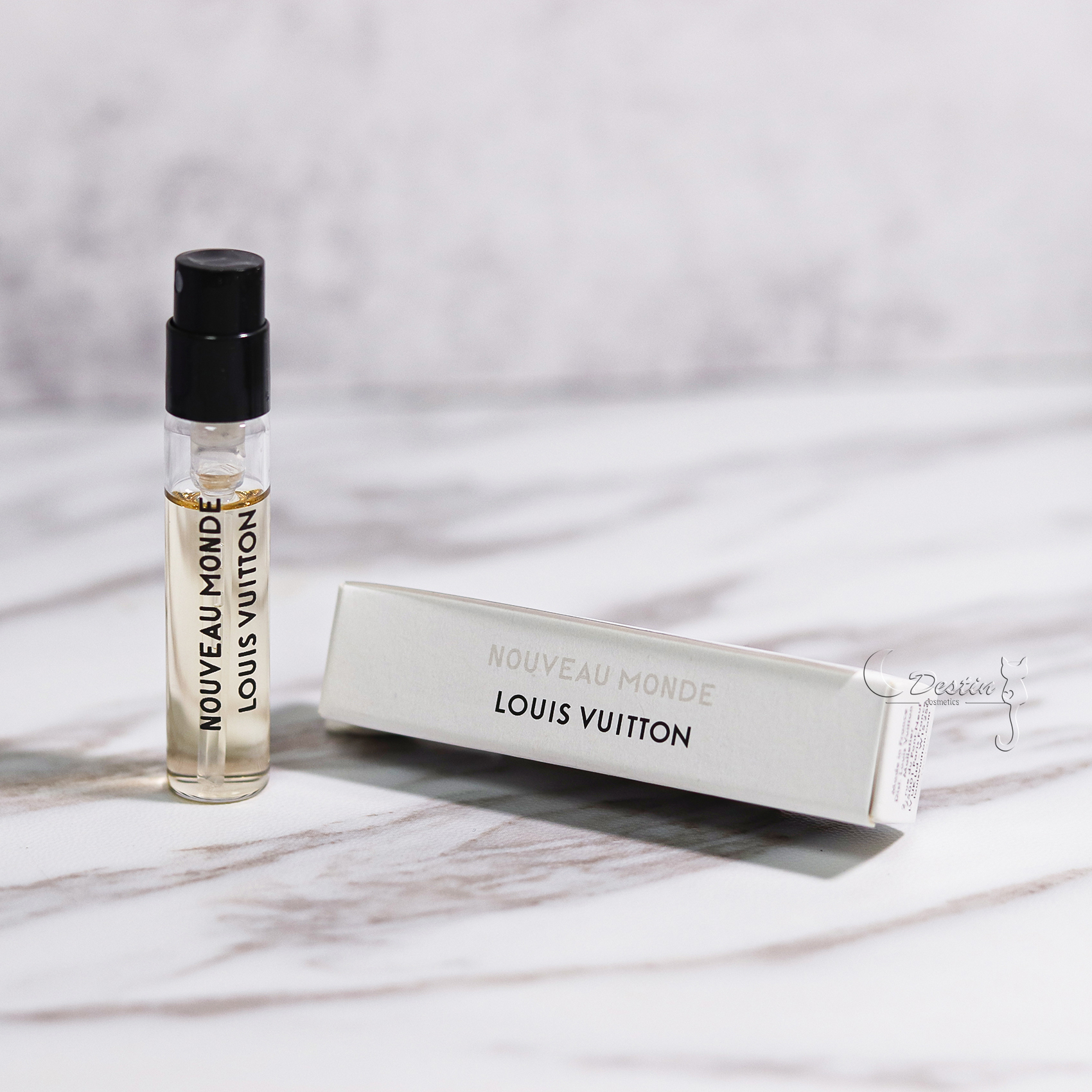 Louis Vuitton LV 新域Nouveau Monde 男性淡香精2ml 可噴式試管香水全新