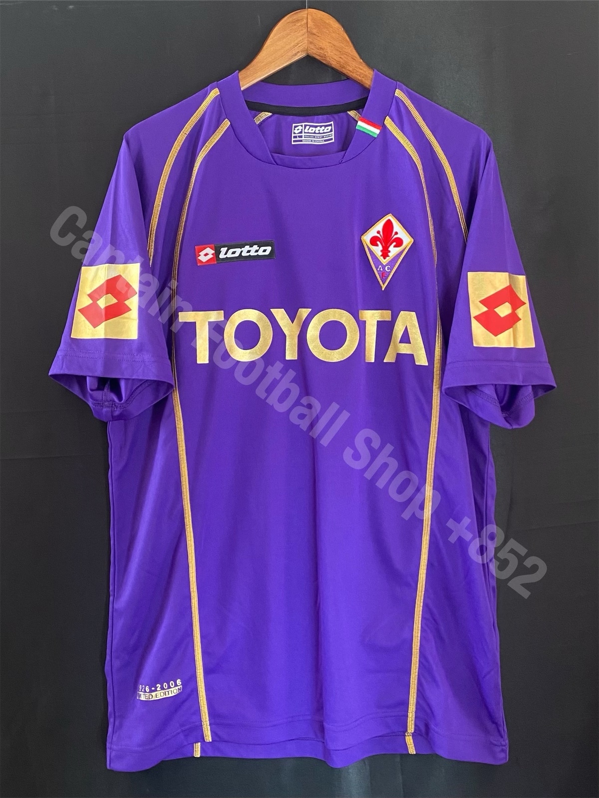 Fiorentina 2006-2007 80th Anniversary Lotto Home shirt